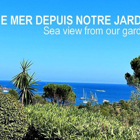 Dans Un Cadre D'Exception, Vue Mer Panoramique A Agay Cote D'Azur, Village Vacances Cap Esterel, T2 Avec Jardin, Golf, Climatisation, Wifi, 5 Piscines Сен-Рафаель Екстер'єр фото