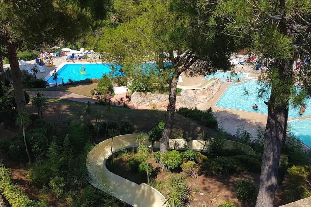 Dans Un Cadre D'Exception, Vue Mer Panoramique A Agay Cote D'Azur, Village Vacances Cap Esterel, T2 Avec Jardin, Golf, Climatisation, Wifi, 5 Piscines Сен-Рафаель Екстер'єр фото