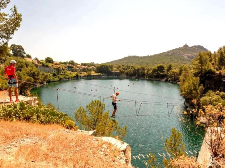 Dans Un Cadre D'Exception, Vue Mer Panoramique A Agay Cote D'Azur, Village Vacances Cap Esterel, T2 Avec Jardin, Golf, Climatisation, Wifi, 5 Piscines Сен-Рафаель Екстер'єр фото