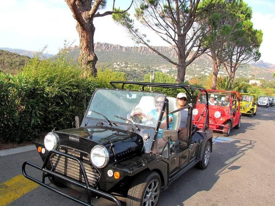 Dans Un Cadre D'Exception, Vue Mer Panoramique A Agay Cote D'Azur, Village Vacances Cap Esterel, T2 Avec Jardin, Golf, Climatisation, Wifi, 5 Piscines Сен-Рафаель Екстер'єр фото