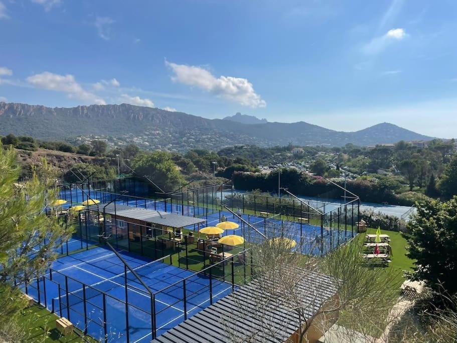 Dans Un Cadre D'Exception, Vue Mer Panoramique A Agay Cote D'Azur, Village Vacances Cap Esterel, T2 Avec Jardin, Golf, Climatisation, Wifi, 5 Piscines Сен-Рафаель Екстер'єр фото